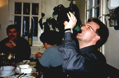 Wieso? Ist doch schon im Glas!!!